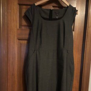 Ann Taylor Grey Shift Dress